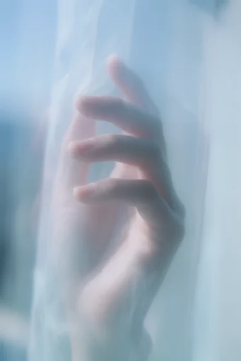 Ethereal Melancholic Dreamscape style reference image — soft-focus