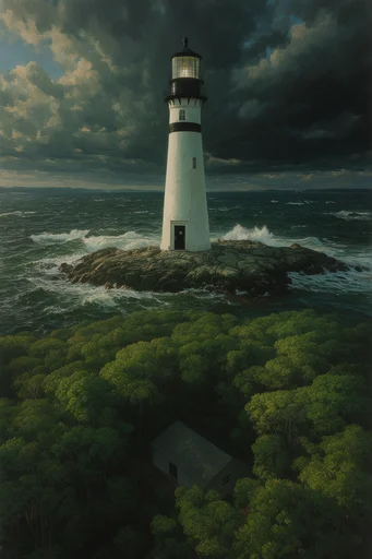 Macro Miniature Worlds style reference image — high-angle perspective
