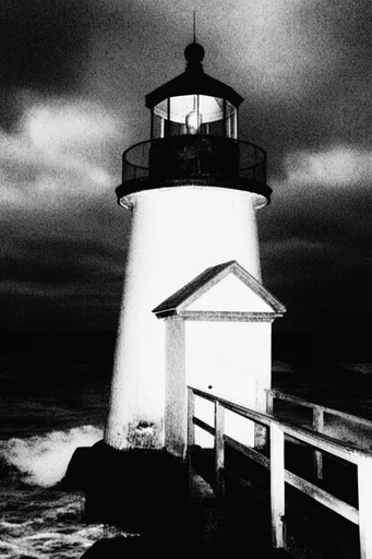 Raw Monochromatic Distorted Noir style reference image — photocopy zine aesthetic