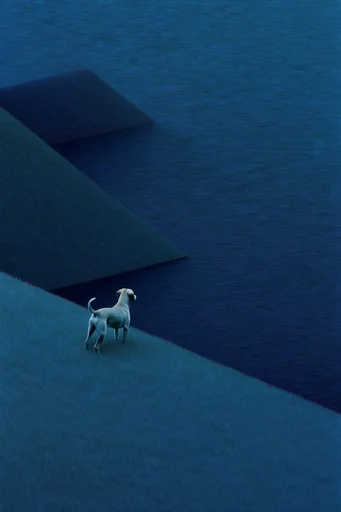 Melancholic Verdant Surrealism style reference image — liminal space