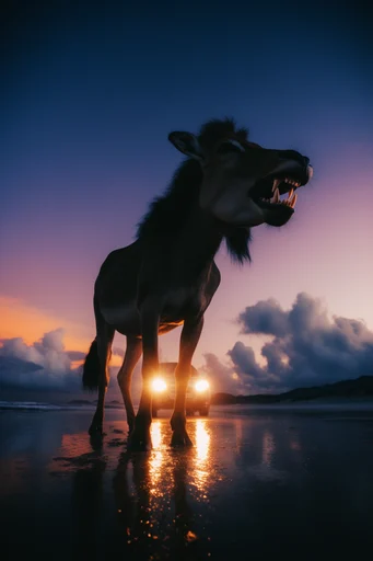 Luminous Twilight Liminality style AI image example 3