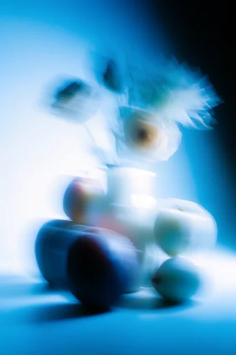 Kinetic Ethereal Motion style reference image — shutter drag