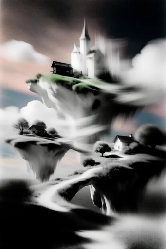 Ethereal Spectral Noir style reference image — ethereal spectral motion