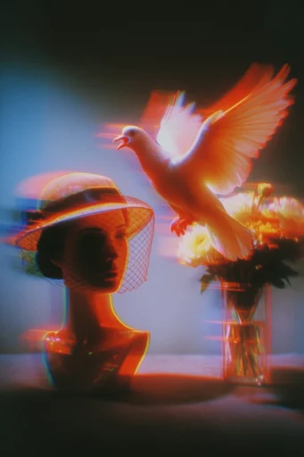 Kinetic Nocturnal Blur style reference image — kinetic motion blur