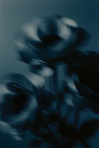Spectral Cobalt Motion style reference image — cinematic melancholia
