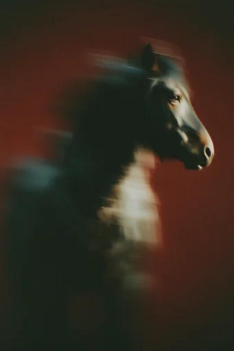 Spectral Kinetic Chiaroscuro style reference image — motion blur