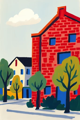 Constructivist Folk Modernism style reference image — constructivist graphic design