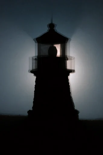 Cinematic Noir Surrealism style reference image — minimalist composition