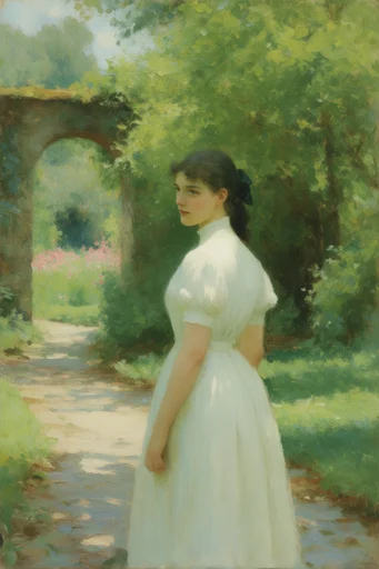 Romantic Pastoral Impressionism moodboard — generate AI images in this style