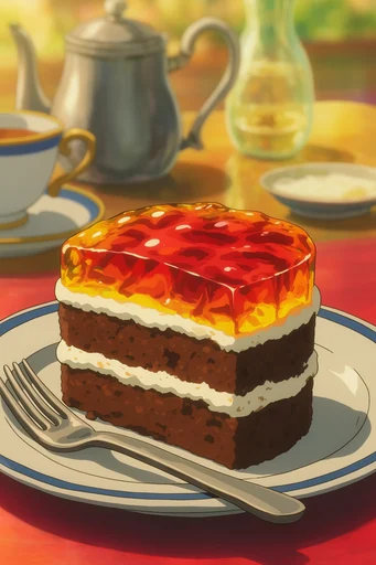 Vibrant Anime Still-Life style reference image — detailed still life