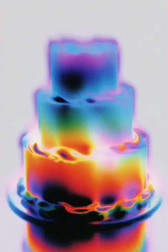 Radiant Thermographic Aura style reference image — soft-focus airbrush