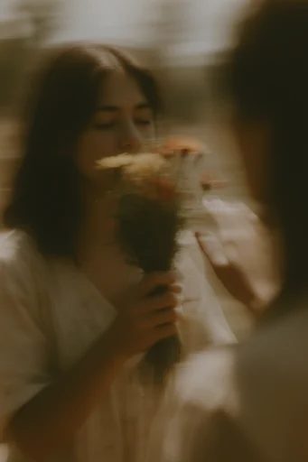 Kinetic Melancholic Analog style reference image — shutter drag