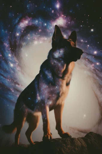 Ethereal Cosmic Surrealism style reference image — dreamy soft focus