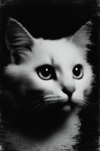 Fractured Analog Horror style reference image — photocopy texture