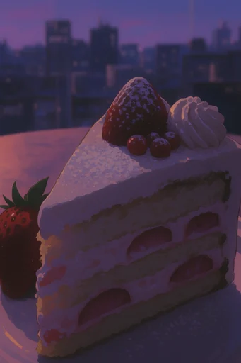 Nostalgic Twilight Anime style reference image — cinematic composition