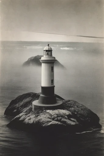 Monochrome Surrealist Noir style reference image — dadaist photomontage