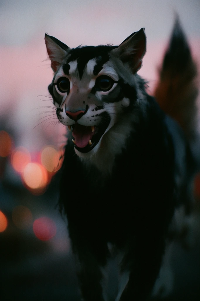 Cinematic Nocturnal Bokeh style AI image example 3