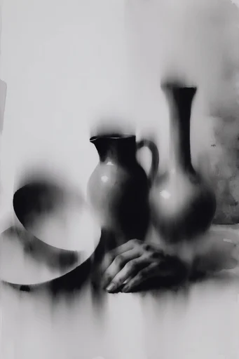 Spectral Monochrome Etherealism style reference image — monochrome