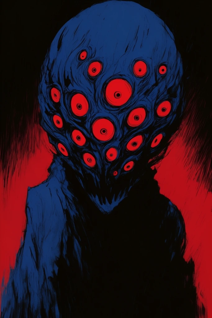 Nocturnal Esoteric Surrealism style AI image example 3
