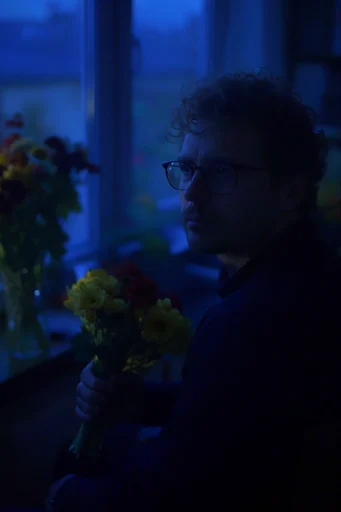 Cinematic Liminal Noir style reference image — candid flash photography