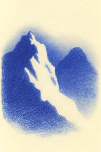 Monochromatic Negative Space style reference image — negative space silhouette