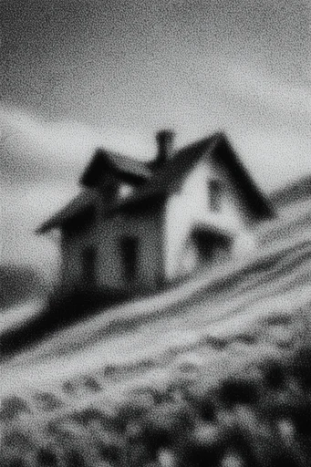 Ethereal Analog Noir style AI image example 4