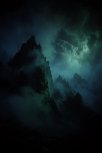 Ethereal Gothic Noir style reference image — gothic dark fantasy