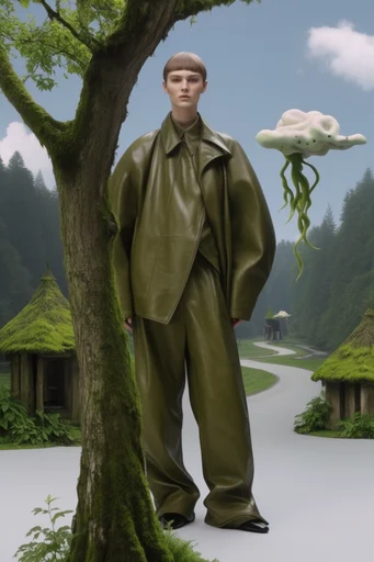 Chroma Earth Surrealism style AI image example 2