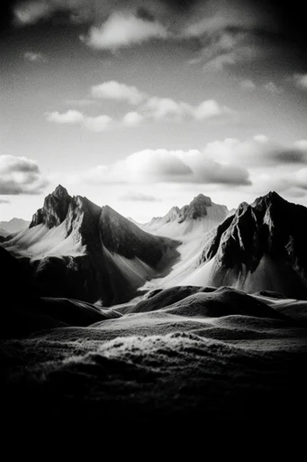 Spectral Analog Noir style reference image — spectral photography
