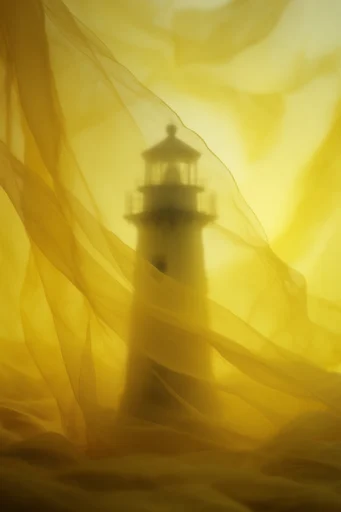 Ethereal Amber Radiance style reference image — minimalist warm palette