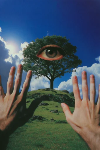 Surreal Liminal Nostalgia style reference image — weirdcore
