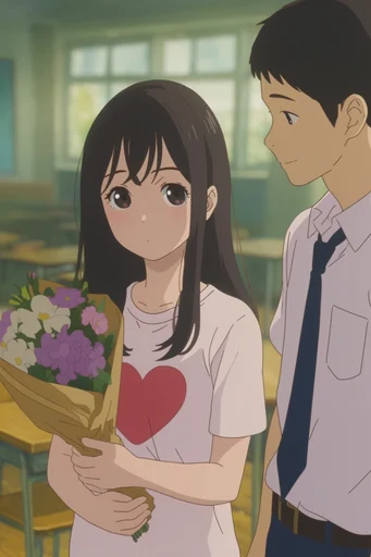 Luminous Nostalgic Anime style reference image — detailed background