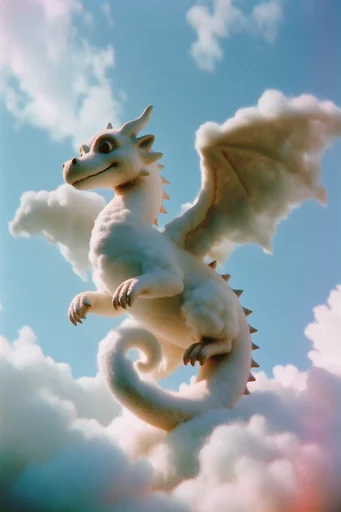 Ethereal Sky Nostalgia style reference image — pastel and earth tone palette