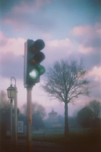 Ethereal Analog Haze style reference image — atmospheric solitude