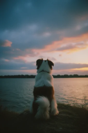 Nostalgic Twilight Dreamscape style reference image — soft focus bokeh