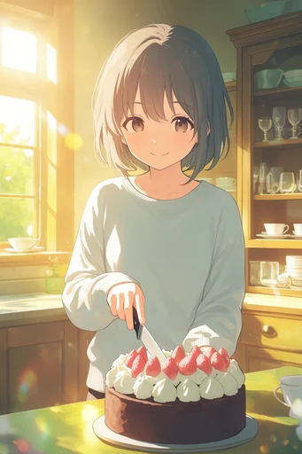 Luminous Whimsical Nostalgia style reference image — volumetric light