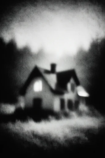 Spectral Darkroom Noir style reference image — high-contrast noir