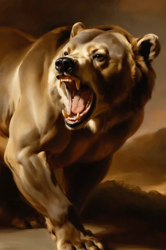 Visceral Baroque Realism style reference image — psychological realism