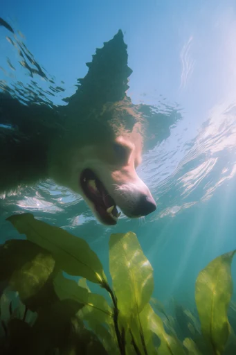 Luminous Submerged Etherealism style reference image — low angle perspective