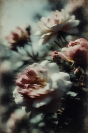 Spectral Pictorialist Noir style reference image — wet plate collodion