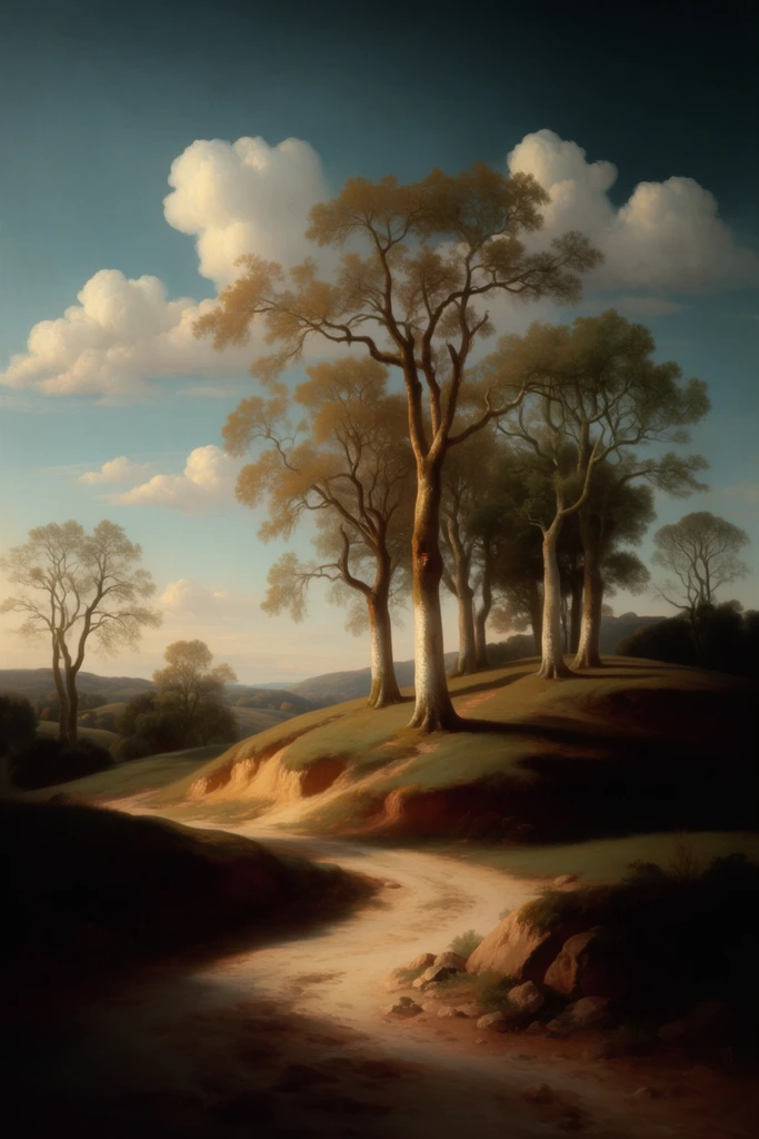 Cinematic Chiaroscuro Elegance style AI image example 2
