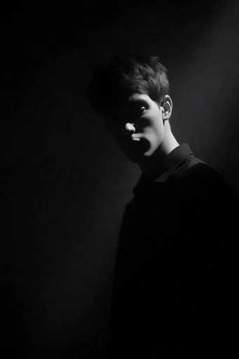 Cinematic Noir Chiaroscuro style reference image — cinematic noir