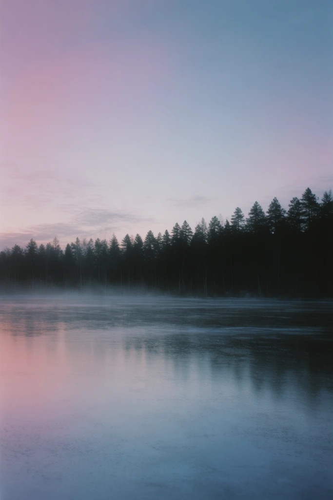 Ethereal Atmospheric Solitude style AI image example 2