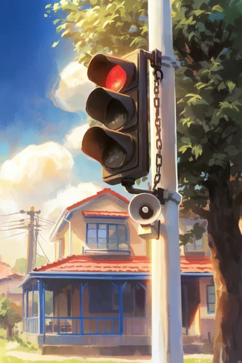Luminous Painterly Anime style reference image — expressive brushstrokes
