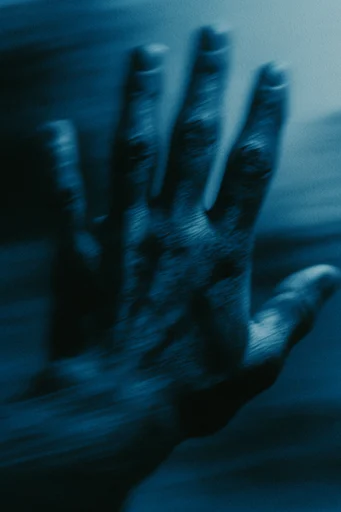 Spectral Cyan Motion style reference image — spectral motion blur