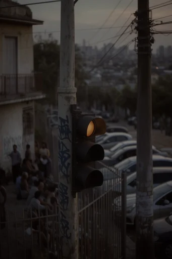 Cinematic Noir Realism style reference image — chiaroscuro lighting