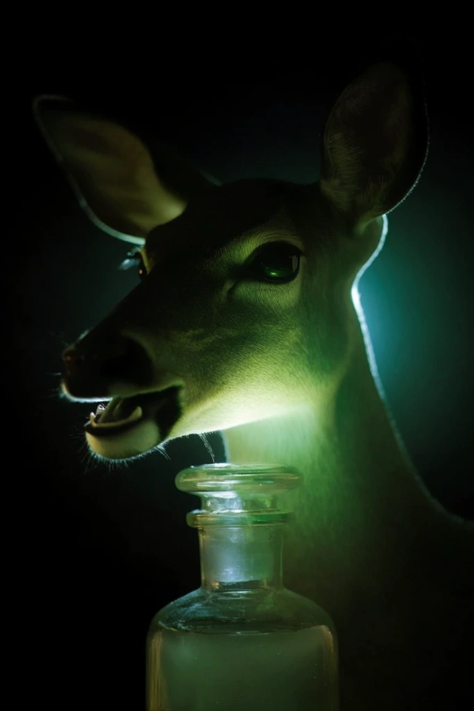 Luminous Abyssal Noir style AI image example 3