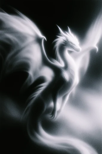 Spectral Luminescent Noir style reference image — atmospheric film grain