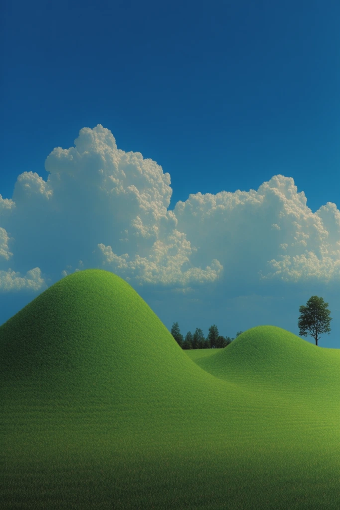 Surreal Liminal Chromatics style AI image example 2