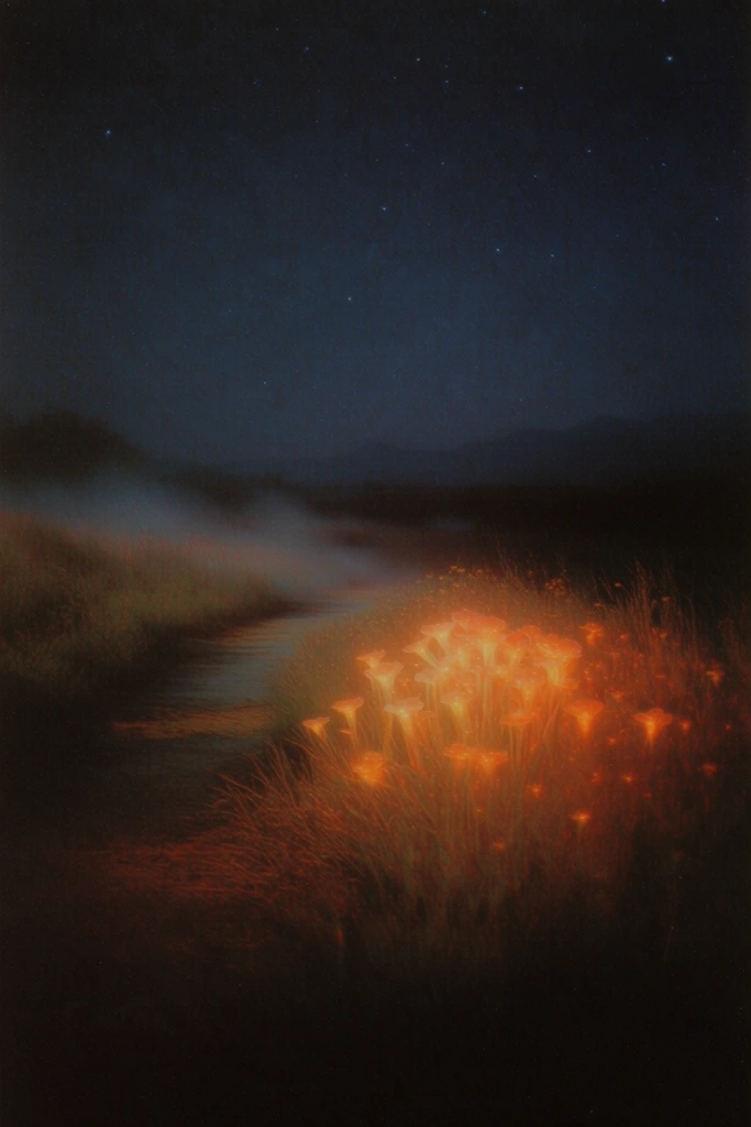 Luminous Nocturnal Chiaroscuro style AI image example 2